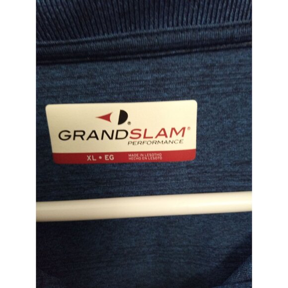 Bundle of 2 Men's Short Sleeve Blue Grand Slam Polos size XL - Picture 7 of 9